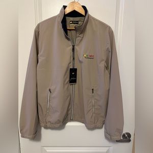 Jack Nicklaus Medium full zip jacket. Golf, tennis. Zipper pockets. NWT